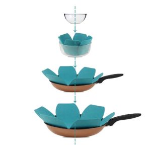 Buy cheap Larger Thick Felt Pot Separators , ODM Felt Pan Dividers from wholesalers