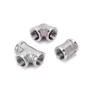 Buy cheap 304 Stainless Steel Forging High-Pressure Right Angle External Thread Elbow Tee and Joint with Model Number Head from wholesalers