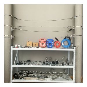 Buy cheap Hot Dip Galvanized Steel Multiple Fiber Optic Drop Wire Cross-arm Bracket from wholesalers