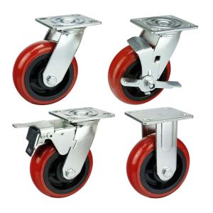 Buy cheap 300kg Loading 200mm Heavy Duty Casters With Swivel Plate from wholesalers