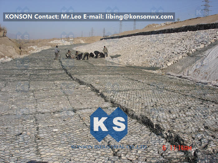 Buy cheap Double Twisted Hexagonal Wire Mesh With Galfan Wire For Gabion Boxes / Cages from wholesalers