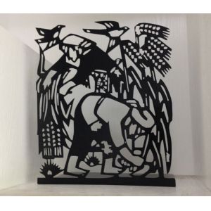 Buy cheap 2016 NEW Art metal newspaper racks from China supplier product