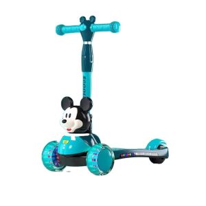 Buy cheap Plastic Children's Ride on Scooter Car with PU Flash Wheel Music and Folding Function from wholesalers
