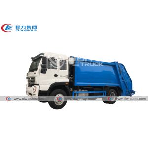 Buy cheap Sinotruk Homan Sanitation Garbage Compactor Truck 220hp 12cbm 12m3 from wholesalers