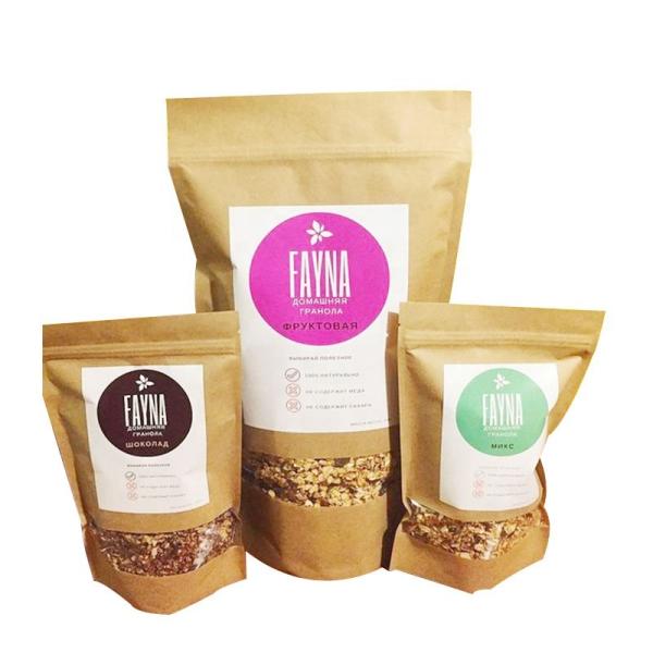 Quality Biodegradable Resealable Food Packaging With Window Kraft Paper Stand Up Pouch for sale