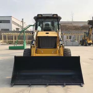 High Performance Double Functions Wheel Loader Hyundai Durable Construction