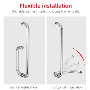 Durable Stainless Steel Sliding Glass Door Handle for Shower Door ISO9001