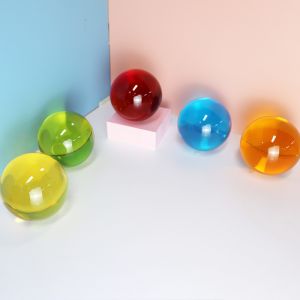 Buy cheap Transparent Large Acrylic Sphere 40mm Clear Plastic Sphere Balls from wholesalers