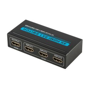 Buy cheap CE ROHS 132g 10M Cable 36 Bit HDMI 3x1 Switcher from wholesalers