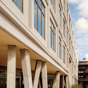 Buy cheap Prefab Commercial Steel Structure Office Building Windproof Wide Span ISO9001 from wholesalers