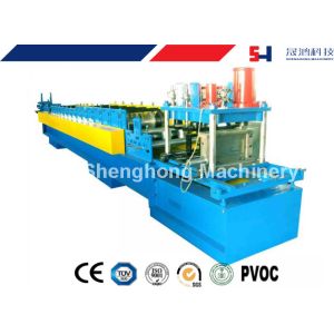 Buy cheap Automatic Cutting C Purlin Roll Forming Machine With Non - Stop Shearing Device from wholesalers