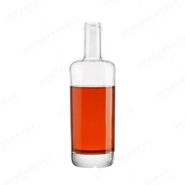 Quality Logo Acceptable Glass Tequila Liquor Spirits Wine Bottles 500ml 750ml for Industrial for sale