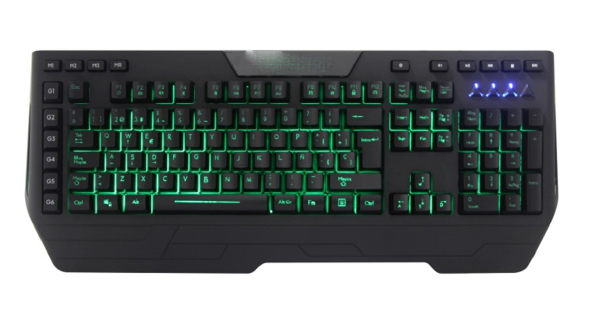 Buy cheap Wired Gaming Keyboard USB 492x230x40mm with 1.5m Cable from wholesalers