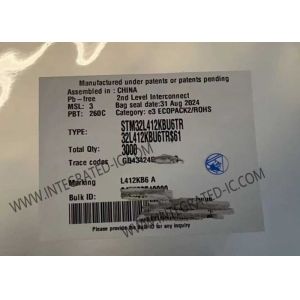 Buy cheap 32UFQFN Microcontroller MCU STM32L412KBU6 Microcontroller IC 80MHz High Performance from wholesalers