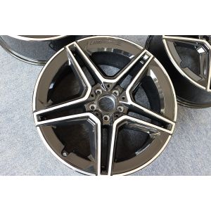 Buy cheap Forging Black AMG 66.6 Hole  5x112 20 Inch Wheels 5 Double Spoke from wholesalers
