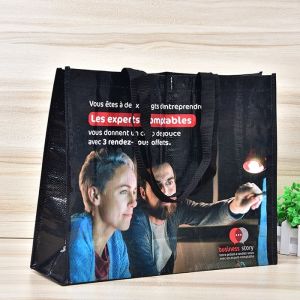 Buy cheap Color Coated Non Woven Reusable Shopping Bags 60 - 140gsm Custom Printed product