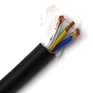 Buy cheap Black TRVVSP Robot Hand Control System Towline Cable , Bending Resistant Shielded Drag Chain Cable from wholesalers