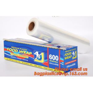 Buy cheap Waterproof transparent pe pvc 12mic 30cm customized food wrap,China stretch cling wrap manufacturer pe food wrap with from wholesalers