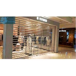 Buy cheap Good Vision 3mm 9mm Bar Clear Roller Shutters from wholesalers