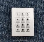 Buy cheap stainless steel membrane keypad with 12 keys from wholesalers