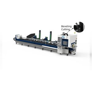 Buy cheap QH-GZ Zero-tailing Laser Tube Cutting Machine Horizontally-mounted Beveling Cutting from wholesalers