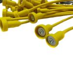 Buy cheap Yellow Cable Wire Harness Magnetic Safe Cable PVC Jacket With Overmolded Ends from wholesalers