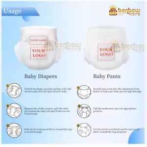Buy cheap Super soft breathable top sheet custom printed disposable baby diapers from wholesalers