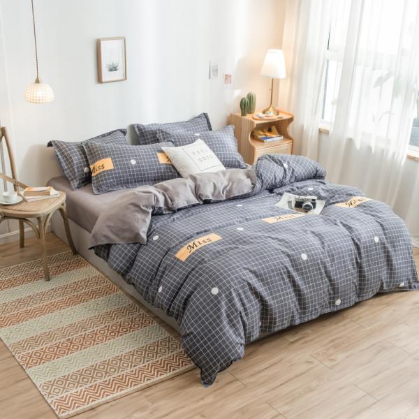 Adult Grade A 100% BAMBOO Bedding Comforter Sets with Marble Pattern Duvet Cover Set