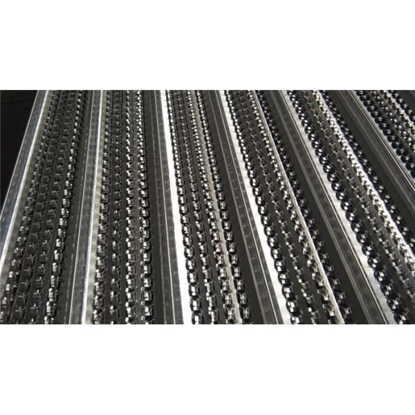 Quality Stainless Steel Rib Lath Mesh , Hot Galvanized Expanded Metal Mesh for sale