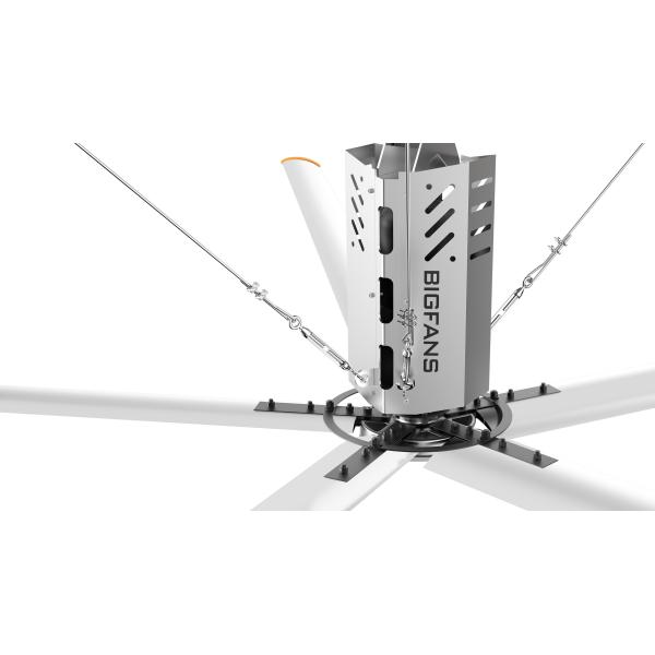 Industrial Ventilation Gearbox Type Facility Hvls Fans Superior Air Movement