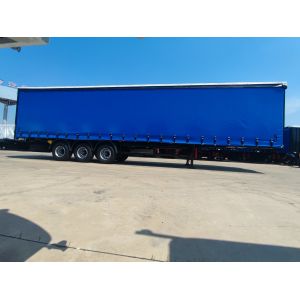 Buy cheap 1310mm Wheel Base Air Suspension 3 Axle Side Curtain Trailer from wholesalers
