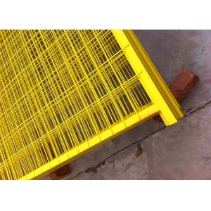 Buy cheap Canada standard Construction Temporary Fencing Panels 6'x9.6' mesh 2