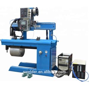 Stainless Steel Longitudinal Seam Welder 380V Straight Weld Seam Machine For