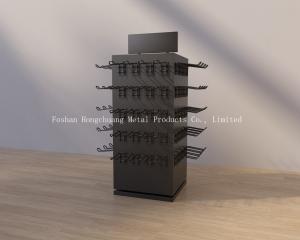 Buy cheap Black  Metal TUV Certificate Multi Layers Earring Holder Stand, Rotating Display stand With Hook product