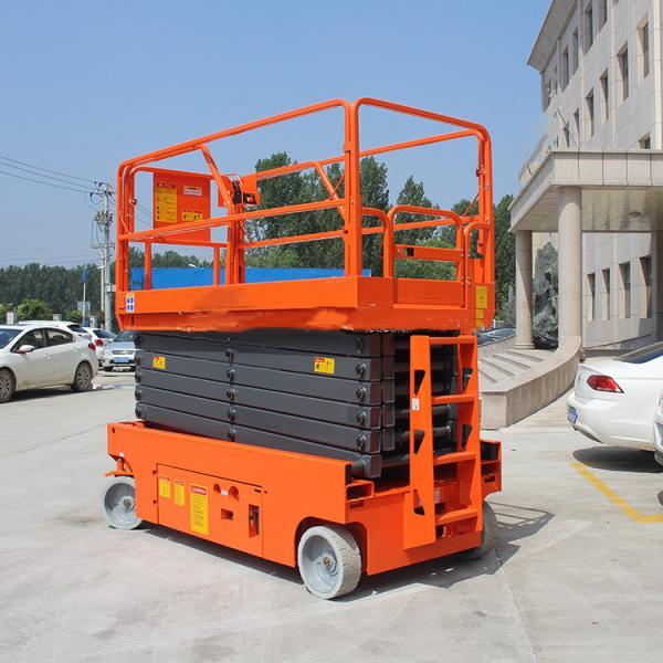 Buy cheap Steel Self Propelled Scissor Lift Height 11.8m Extendable Electric Drive from wholesalers