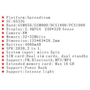 Buy cheap 2.4'' Mini Waterproof IP68 Outdoor Adventures Phone Wireless FM Radio 4000mAh Dual SIM from wholesalers