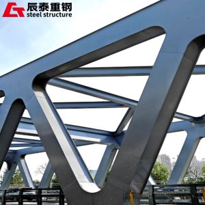 Modular Steel Truss Bridge Construction Lightweight With Good Stiffness