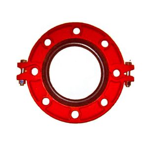 Buy cheap Astm A536 Grade 65-45-12 Ductile Cast Iron Pipe Fittings Grooved Flange from wholesalers