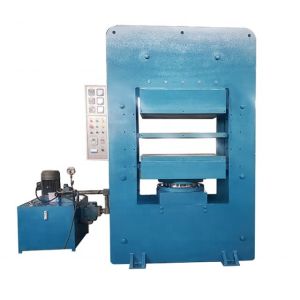Rubber Dashpot Electric Vulcanizing Press Machine with Customer Requested