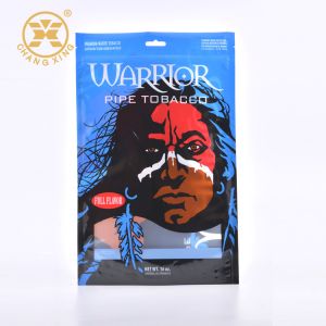 Buy cheap Empty Hand Rolling Custom Tobacco Pouches Zipper Top from wholesalers