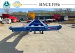 Buy cheap 3 Axle Skeletal Trailer Container Chassis Trailer With Container Locks from wholesalers