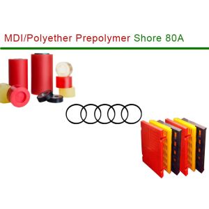 Buy cheap Shore A80 Odorless MDI Polyether Polyurethane from wholesalers