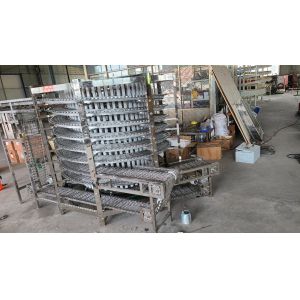 Spiral Accumulation Conveyor System for Cooling Bread
