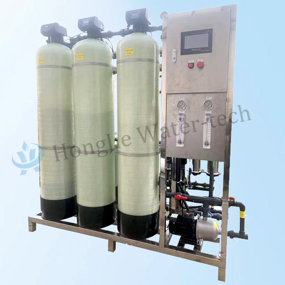 1000 LPH Reverse Osmosis Water Treatment System For Drinking Water