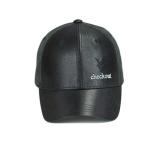 Buy cheap Leather Black 6 Panel Sports Dad Hats Embroidery Pattern Character Style from wholesalers