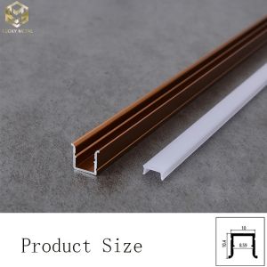 Buy cheap 2m Aluminium Led Strip Channel Profile U Shaped OEM from wholesalers