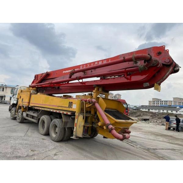 Second Hand Construction Machine Used Putzmeister 42 Meter Concrete Pump Truck