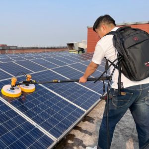 Buy cheap Water Fed Brush for Solar Cleaning System 3.5m max unfold size 1 Year After-sales Service from wholesalers