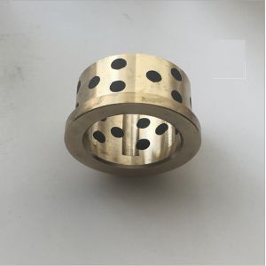 Buy cheap Gold Graphite Plugged Bushings , Phosphor Bronze Bearings CuSn6Zn6Pb3 Material from wholesalers