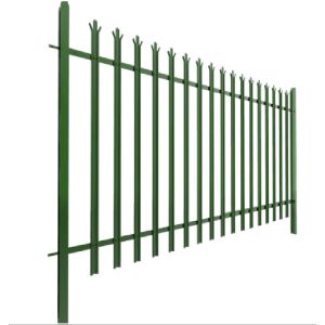 Buy cheap hot-dipped galvanized or PVC coated W pale and D pale type Palisade Fence - Security Fence for Factory and Residences from wholesalers